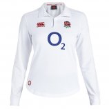 Canterbury England Women's Home Classic Long Sleeve Shirt White