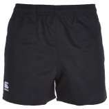 Canterbury Kids' Professional Twill Rugby Shorts Black