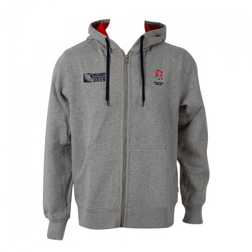 Canterbury Men's England No. 15 Zip Hoody Grey