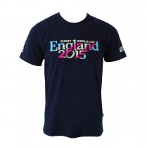 Canterbury Men's England RWC 2015 Script Tee Dark Blue