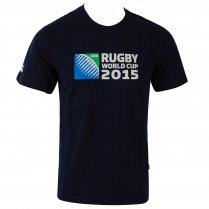 Canterbury Men's RWC 2015 Logo Tee Dark Blue