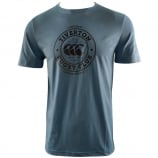 Canterbury Men's Tiverton Rugby Football Club Team T-Shirt Light Blue