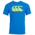 Canterbury Men's Vapodri Poly Logo Tee Blue