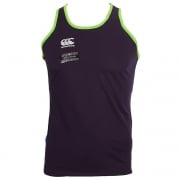 Canterbury Men's Vapodri Small Logo Singlet Dark Blue