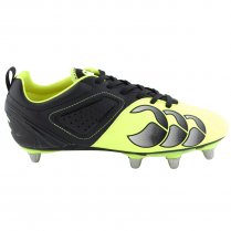 Phoenix Club 8 Stud Adult Rugby Boot Yellow & Black