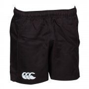 Canterbury Professional Polyester Junior Rugby Shorts Black