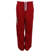 Core Cuffed Men's Trousers Dark Red