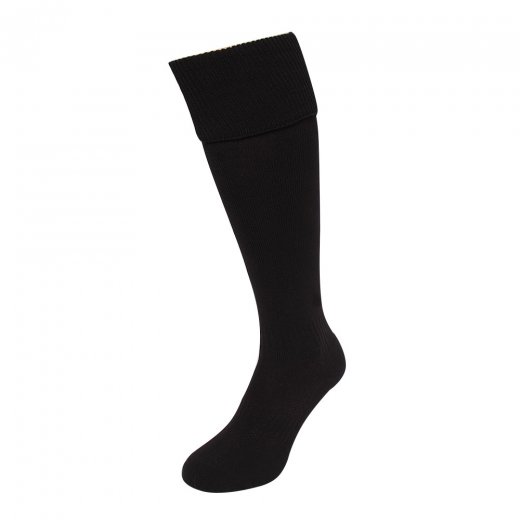 Falcon Cullompton Community College Medium Sports Socks Black