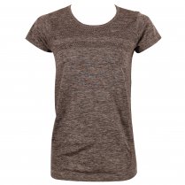 Nike Dri-FIT Knit Short-sleeve Women's Tee Grey