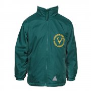 Dulverton Middle School Reversible Jacket Green Ages 9-14