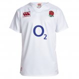 Canterbury England 2015/16 Kid's Pro Home Short Sleeve Jersey White