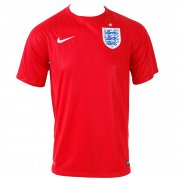 Nike England Away Shortsleeve Replica Jersey 2014 Red