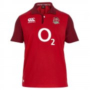 Canterbury England Men's Alternate Classic Short Sleeve Shirt Red