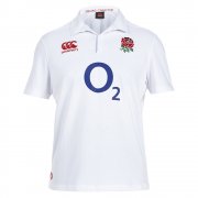 Canterbury England Men's Home Classic Short Sleeve Shirt White