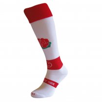 WackySox England Socks White Medium