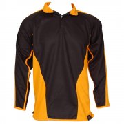 Uffculme School Reversible Rugby Top Black & Amber