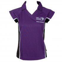 Falcon West Somerset College Girls Sports Polo Purple