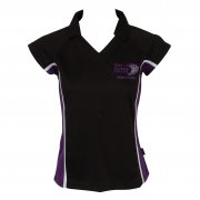 West Somerset College Girls Sports Studies Polo Black