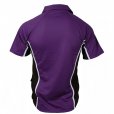 Falcon West Somerset College Sports Polo Top Purple