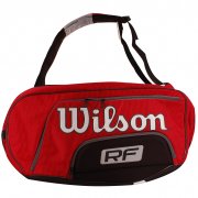 Wilson Federer Elite 12 Pack Tennis Bag Red