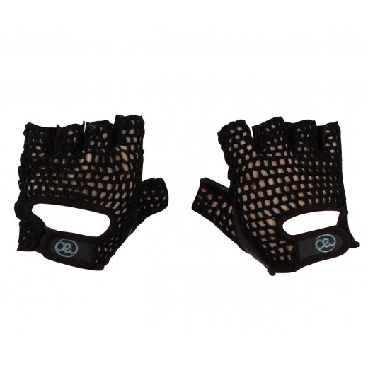 Fitness Mad Mesh Fitness Gloves Black