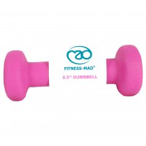 Fitness Mad Neoprene Dumbells 0.5kg Pink