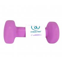 Neoprene Dumbells 1kg Purple