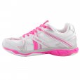 Gilbert Blaze X4 Women's Netball Shoe White & Pink