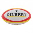 Gilbert Exeter Chiefs Replica Midi Rugby Ball White & Yellow