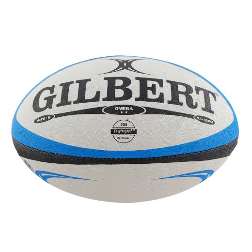 Gilbert Omega Rugby Match Ball White