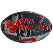 Gilbert Sam Warburton Rugby Ball Red