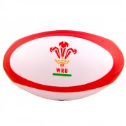 Gilbert Wales Rugby Stress Ball White