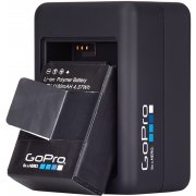 GoPro Dual Battery Charger Black & Silver