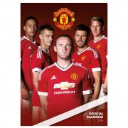 Grange Official Manchester United 2016 Calendar Red