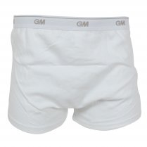 Gunn & Moore Cricket Playing Boxer Shorts White