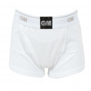 Cricket Playing Junior Boxer Shorts White