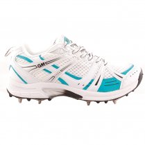 Gunn & Moore Six6 Multi-Function Junior Cricket Spiked Shoes White