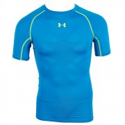 Under Armour HeatGear ArmourVent Compression Tee Blue