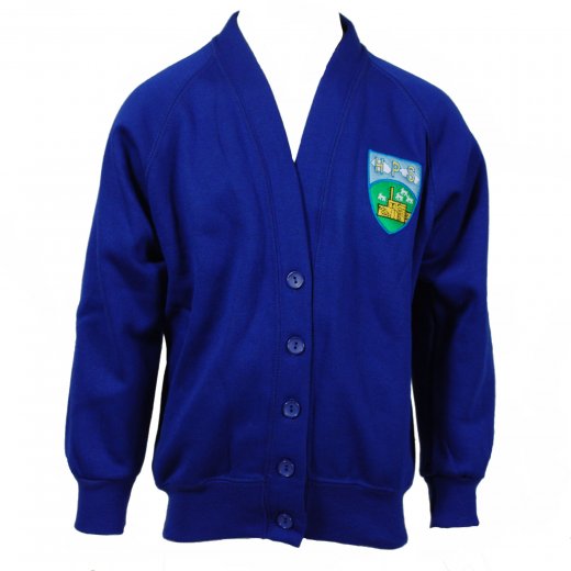 Innovation Heathcoat Primary School Cardigan Blue