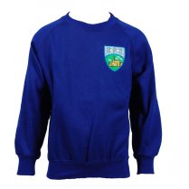 Innovation Heathcoat Primary School Roundneck Sweatshirt Blue