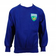 Heathcoat Primary School Roundneck Sweatshirt Blue