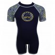 Jakabel Boy's Shorty Sunsuit Dolphin Navy