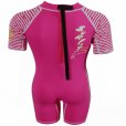 Jakabel Girl's Shorty Sunsuit Dolphin Pink