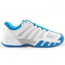 K-Swiss Women's Bigshot 2.5 Tennis Shoes Blue & White