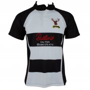 Kit Designer Minehead Barbarians Rugby Football Club Junior Jersey Black & White