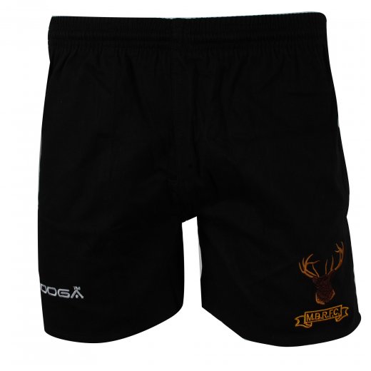 Kooga Minehead Barbarians Rugby Football Club Junior Shorts Black