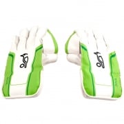 Kookaburra 300L Wicket Keeping Gloves White/Green