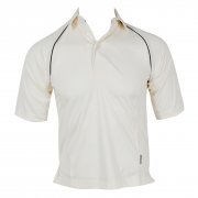 Predator Mid Sleeve Junior Cricket Playing Shirt White