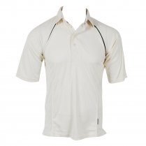 Kookaburra Predator Mid Sleeve Senior Cricket Playing Shirt White