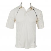 Predator Mid Sleeve Senior Cricket Playing Shirt White